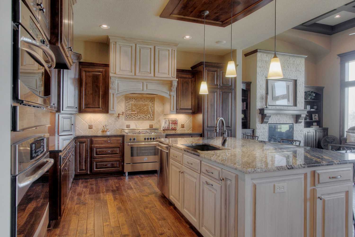Custom Kitchen with Island