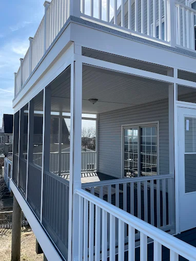 Screened Porch & Deck Addition